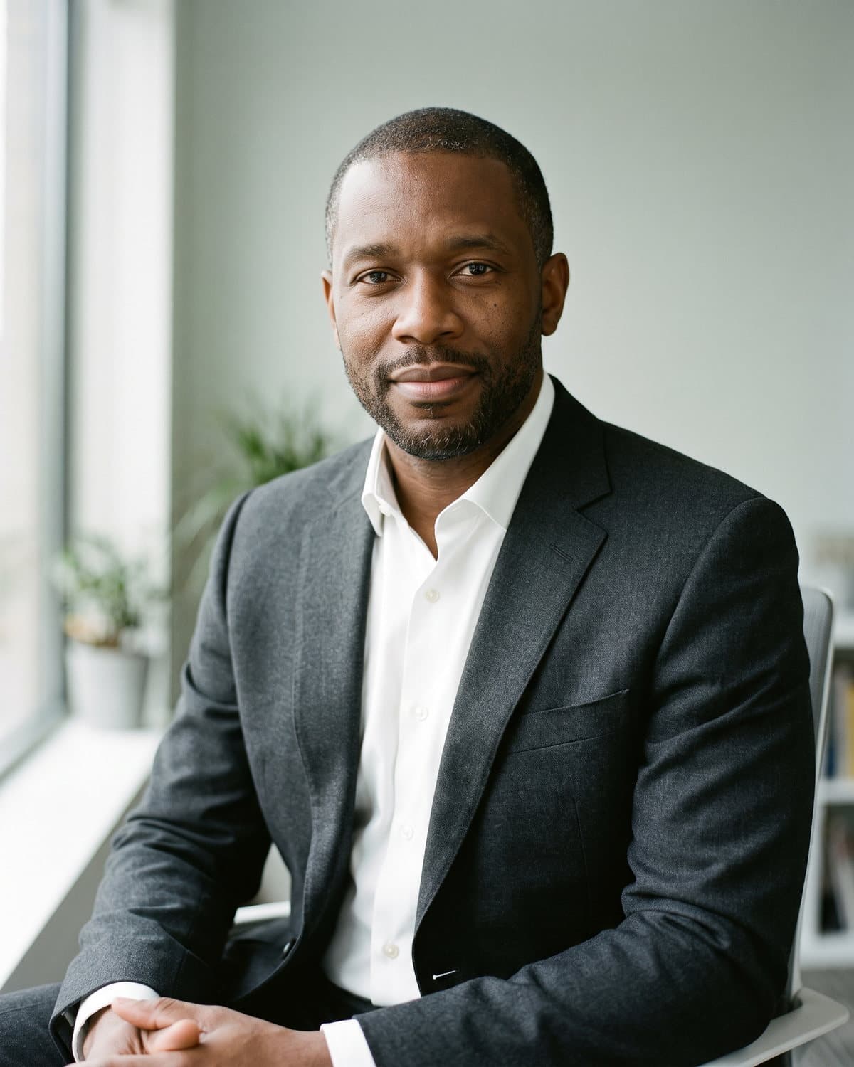 Portrait of Daniel Okafor, founding partner.